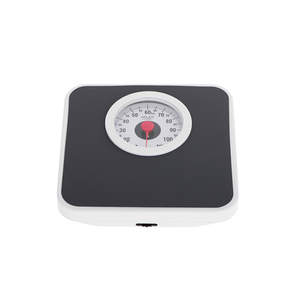 Adler | Mechanical Bathroom Scale | AD 8178 | Maximum weight (capacity) 120 kg | Accuracy 1000 g | Black