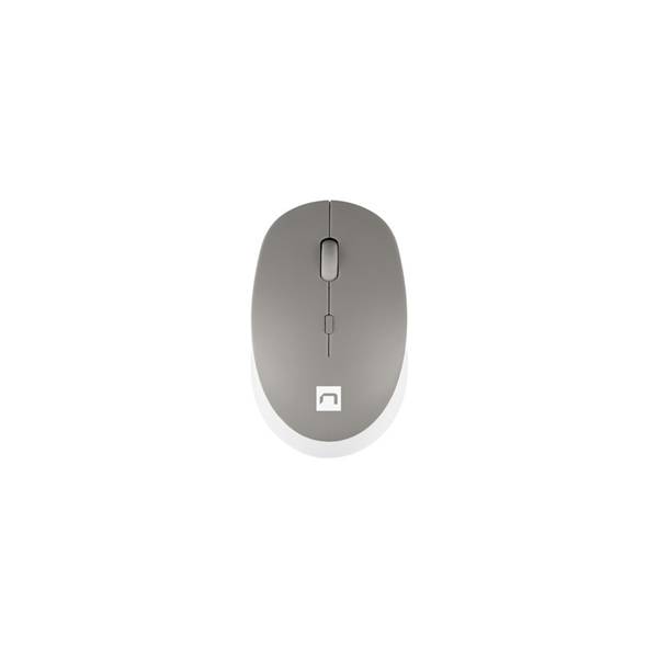 Natec | Mouse | Harrier 2 | Wireless | Bluetooth | White/Grey