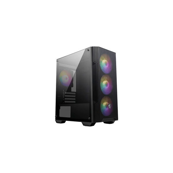 MSI | PC Case | MAG FORGE M100A | Black | Micro ATX Tower | Power supply included No | ATX