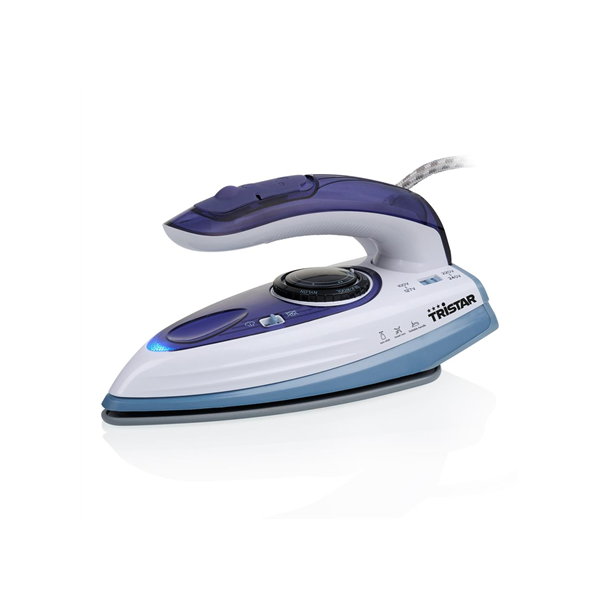 Tristar | Travel Steam Iron | ST-8152 | Steam Iron | 1000 W | Water tank capacity 60 ml | Continuous steam 15 g/min | Blue