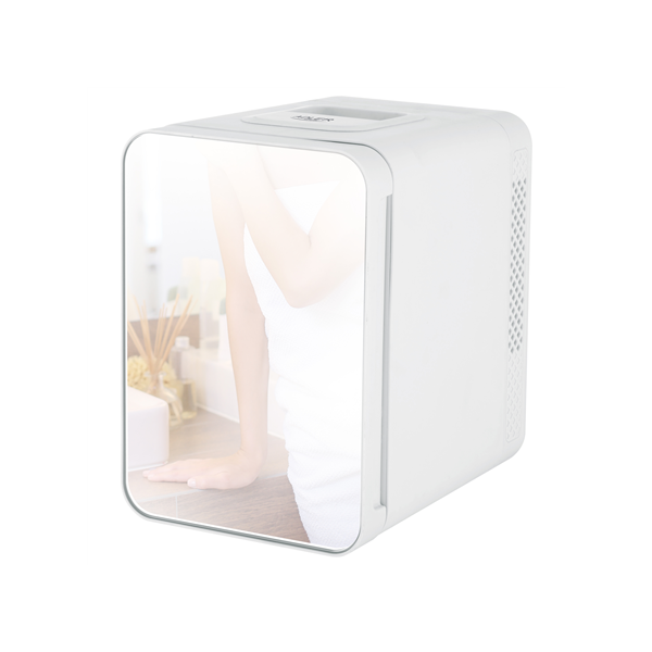 Adler | Mini refrigerator with mirror | AD 8085 | Free standing | Larder | Height 27 cm | Fridge net capacity 4 L | White