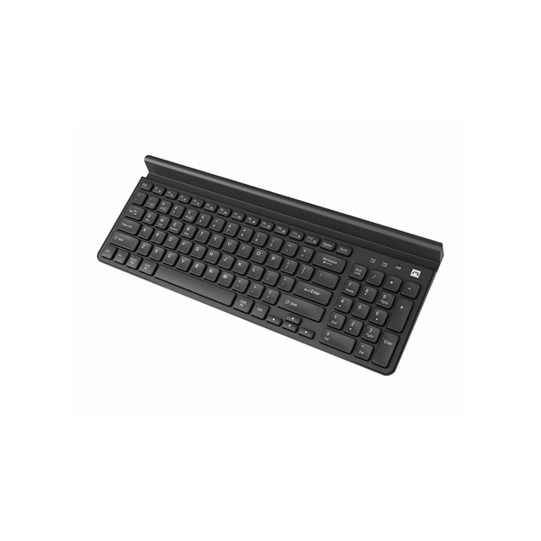 Natec | Keyboard | Felimare NKL-1973 | Keyboard | Wireless | US | Black | 2.4 GHz, Bluetooth | 415 g