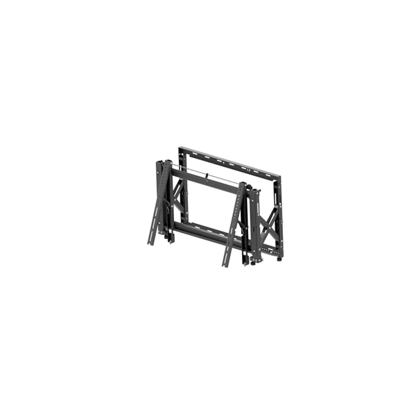 EDBAK | Wall mount | VWPOP95-L | 70-98 " | Maximum weight (capacity) 130 kg | Black