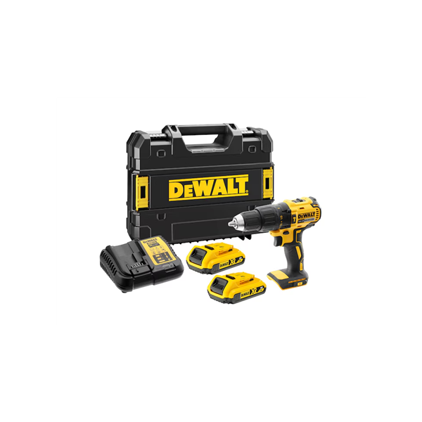 18V XR Brushless Hammer Drill Driver - 2 X 2Ah Batteries | DCD778D2T-QW | 340 W