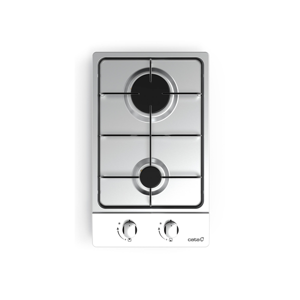 CATA | Hob | GI 3002 X | Gas | Number of burners/cooking zones 2 | Rotary knobs | Stainless steel