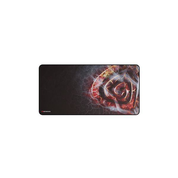 Genesis | Mouse Pad | Fabric, Rubber | Carbon 500 MAXI LAVA G2 Edition | Multicolor