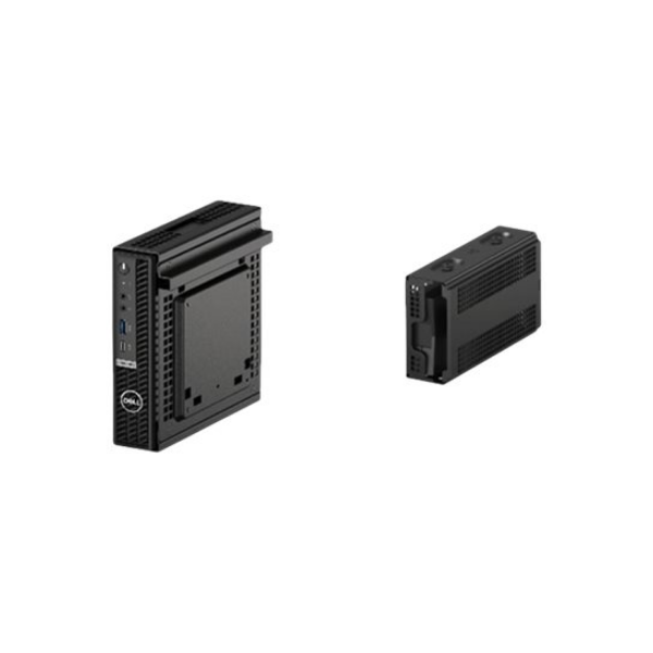 Dell | OptiPlex Micro and Thin Client Dual VESA Mount w/Adapter Bracket | Black