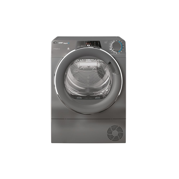 Candy | Dryer Machine | RO4 H7A2TCERX-S | Energy efficiency class E | Front loading | 7 kg | TFT | Depth 46.5 cm | Wi-Fi | Grey