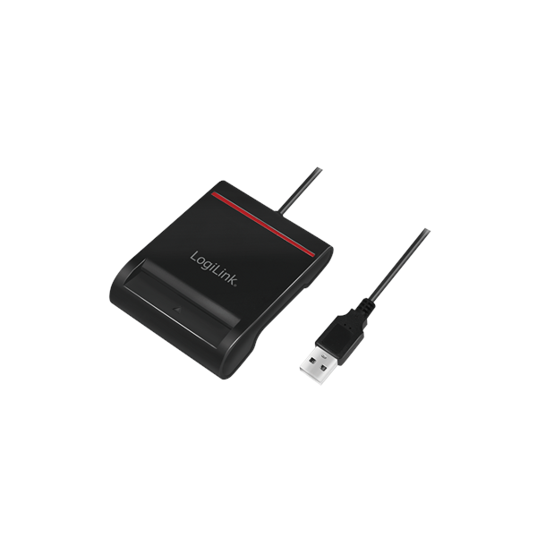 Logilink | USB 2.0 card reader, for smart ID | CR0047 | Card Reader