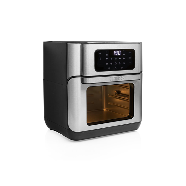 Princess | Aerofryer Oven | 182065 | Power 1500 W | Capacity 10 L | Black/Stainless Steel