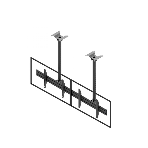EDBAK | Ceiling mount | MBV2155-L | 50-57 " | Maximum weight (capacity) 140 kg | Black