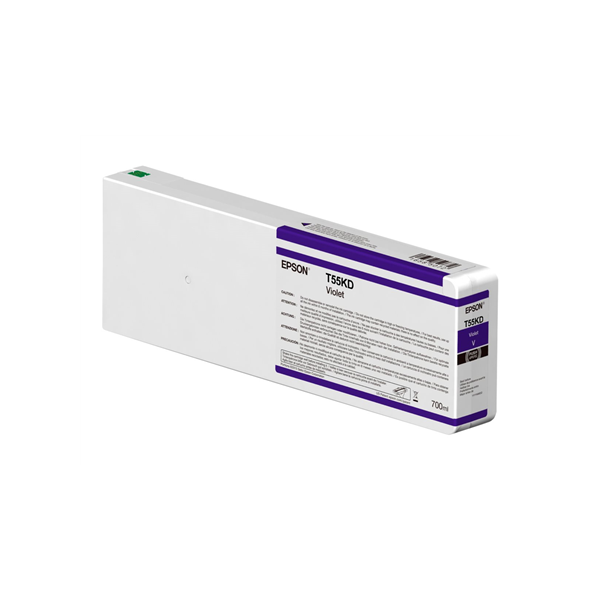 Epson Singlepack T55KD00 UltraChrome HDX/HD, 700 ml | Ink Cartrige | Violet