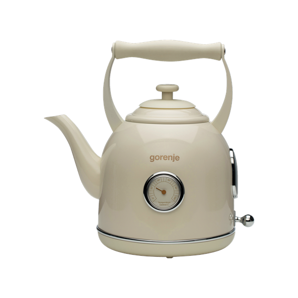 Gorenje | Kettle | K17CLIN | Electric | 2000 W | 1.7 L | Plastic/Metal | 360° rotational base | Ivory