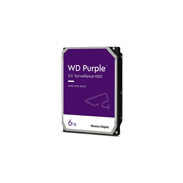 Western Digital | Hard Drive | Purple WD64PURZ | 5460 RPM | 6000 GB