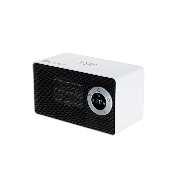 Adler | AD 7746 | Ceramic fan heater | 1000 W | Number of power levels 2 | White