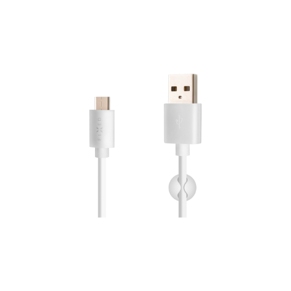 Fixed | Data And Charging Cable With USB/USB-C Connectors | White
