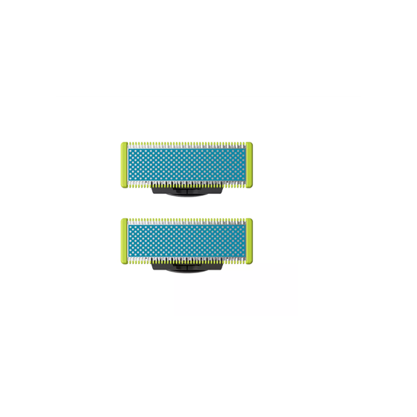 Philips | Replaceable blade (2 pcs) | QP225/50 OneBlade | Black/Green