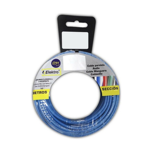 Cable EDM 28400 Blue 1,5 mm 5 m