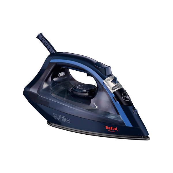 TEFAL | FV1713E0 Virtuo | Steam Iron | 2000 W | Water tank capacity 200 ml | Continuous steam 24 g/min | Dark Blue