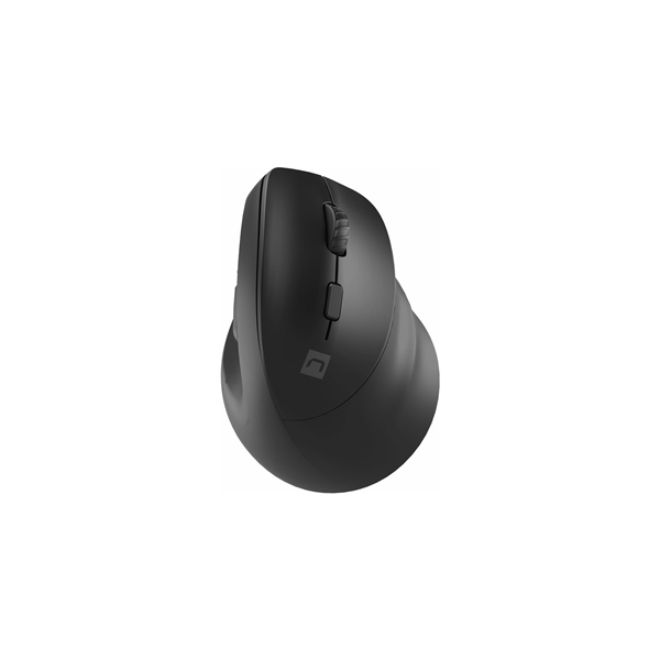 Natec | Vertical Mouse | Crake 2 | Vertical Mouse | Wireless | Bluetooth, 2.4GHz | Black