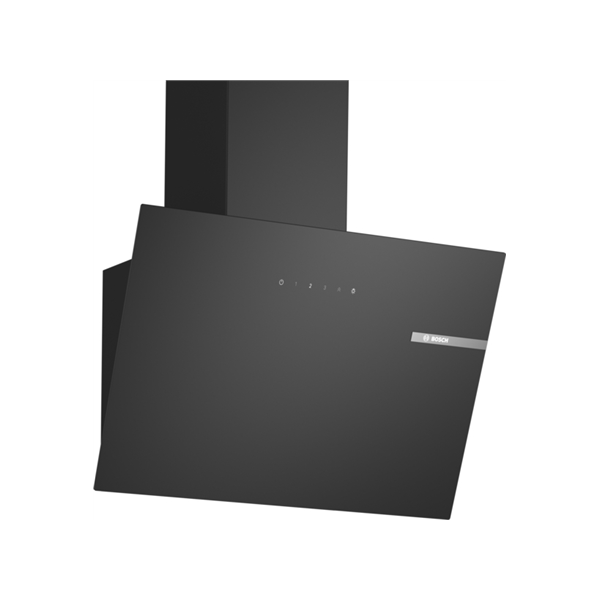 Bosch | Hood | DWK65DK60 | Wall mounted | Energy efficiency class A | Width 59 cm | 430 m³/h | Electronic control | LED | Black