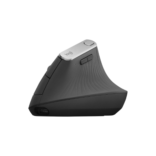 Logitech | Ergonomic Mouse | MX VERTICAL | Wireless | USB, Bluetooth | Graphite