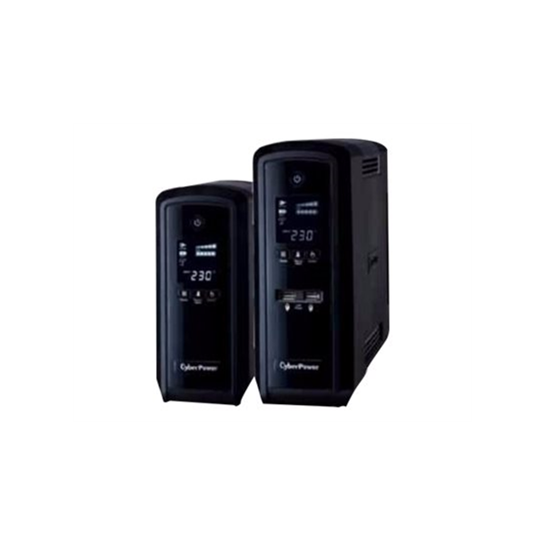 CyberPower | PFC Sinewave UPS Series | CP1350PFCLCD | 1350 VA | 880 W | 144 V | 88 V | NEMA 5-15P, 5 ft. cord