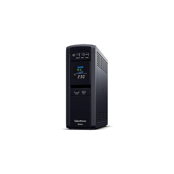 CyberPower | Backup UPS Systems | CP1600EPFCLCD | 1600 VA | 1000 W
