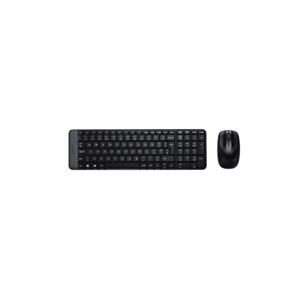 Logitech | Combo Wireless Keyboard and Mouse | MK220 | Keyboard and Mouse | Wireless | Mouse included | US | Black | N/A
