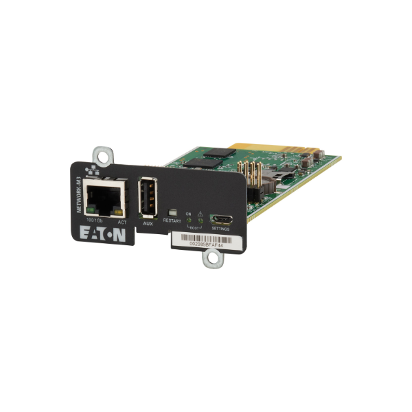 Eaton | Cybersecure Gigabit NETWORK-M3 Card for UPS and PDU | Network-M3
