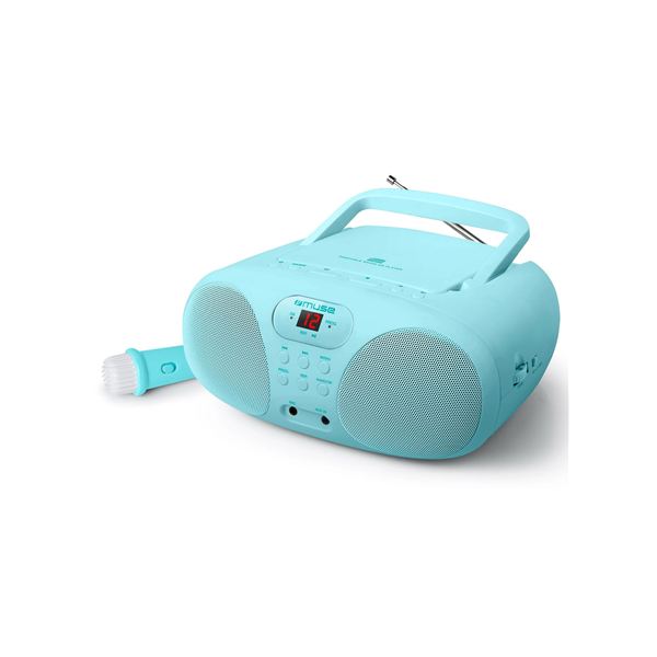Muse | Portable Sing-A-Long Radio CD Player | MD-203 KB | AUX in | CD player | FM radio