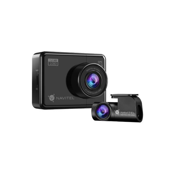 Navitel | R9 DUAL | Wi-Fi | Two-channel Full HD Dashcam | Audio recorder