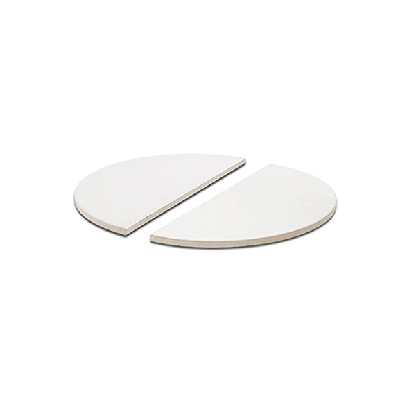 TunaBone | Half moon pizza stone, 190 mm for Kamado 23/24inch