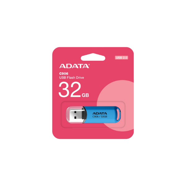 ADATA | USB Flash Drive | C906 | 32 GB | USB 2.0 | Blue