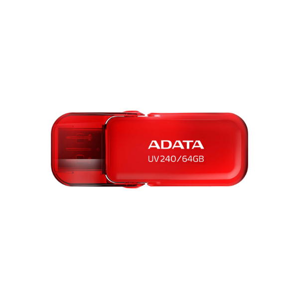 ADATA | USB Flash Drive | UV240 | 64 GB | USB 2.0 | Red