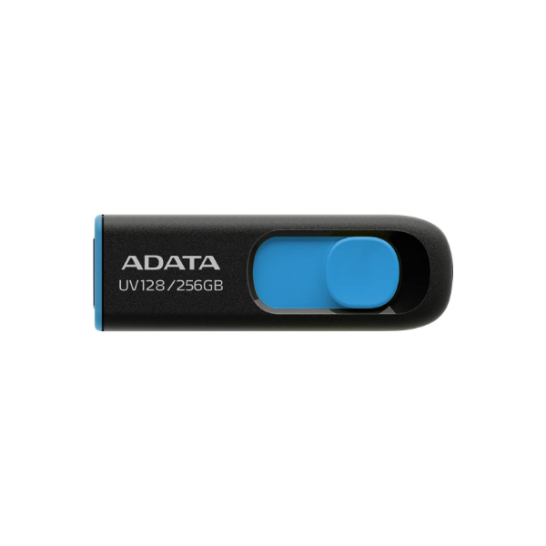 ADATA | USB Flash Drive | UV128 | 256 GB | USB 3.2 Gen1 | Black/Blue