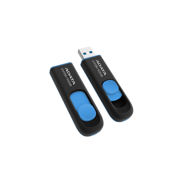 ADATA | USB Flash Drive | UV128 | 512 GB | USB 3.2 Gen1 | Black/Blue