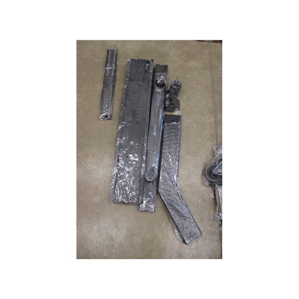 SALE OUT. | EDBAK | TR18 | Trolleys & Stands | 60-98 " | Maximum weight (capacity) 80 kg | DAMAGED PACKAGING, SCARTCHED | Black