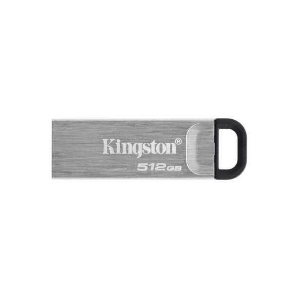 Kingston | USB Flash Drive | DataTraveler Kyson | 512 GB | Type-A USB 3.2 Gen 1 | Silver