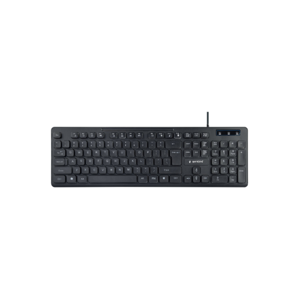 Gembird | "Rainbow" Backlight Multimedia Keyboard | KB-UML-02 | Keyboard | Wired | US | Black | N/A