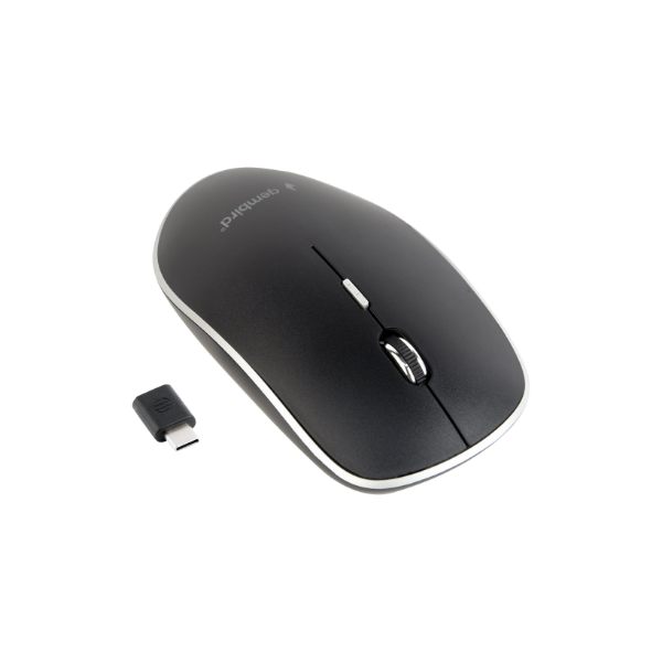 Gembird | Silent Optical Mouse | MUSW-4BSC-01 | Wireless | USB-C | Black