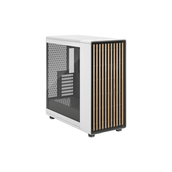 Fractal Design | North XL | Chalk White TG Clear | Mid-Tower | Power supply included No