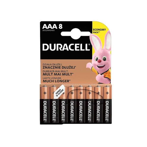Duracell | Basic MN2400 BL8 | AAA | Alkaline