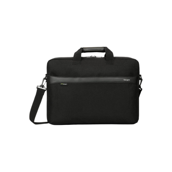 Targus | TBS576GL | GeoLite EcoSmart Essential Laptop Case | Fits up to size 13-14 " | Slipcase | Black | Shoulder strap