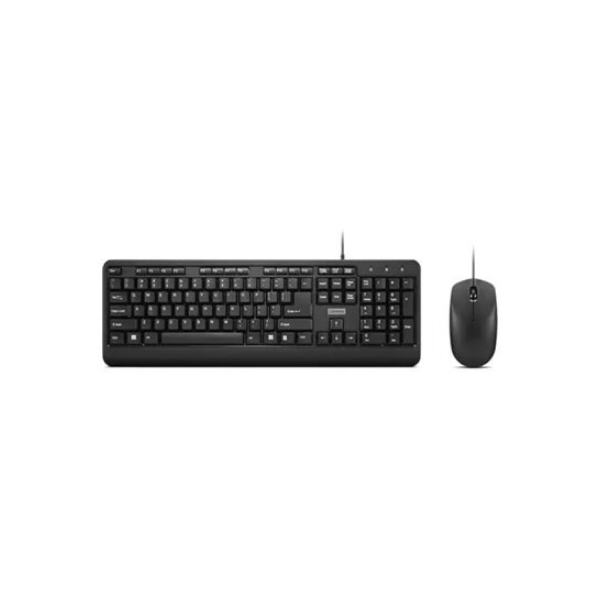 Lenovo | 160 Combo | Keyboard | Wired | Mouse included | US | Black | USB-A 2.0