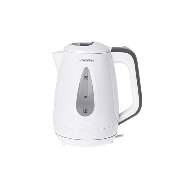 Mesko Kettle | MS 1261g | Electric | 2200 W | 1.7 L | Polypropylene | 360° rotational base | Grey