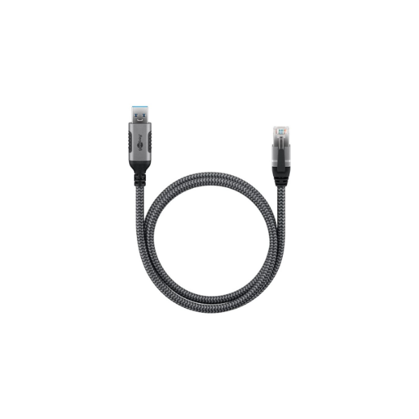 Goobay USB-A 3.0 to RJ45 Ethernet Cable, 1 m | 70299
