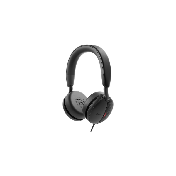 Dell | Pro Wired On-Ear Headset | WH5024 | Built-in microphone | USB Type-A | Black | ANC