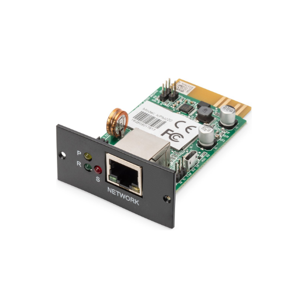 Digitus | SNMP and WEB card for DIGITUS OnLine UPS rack mount units | DN-170100-1