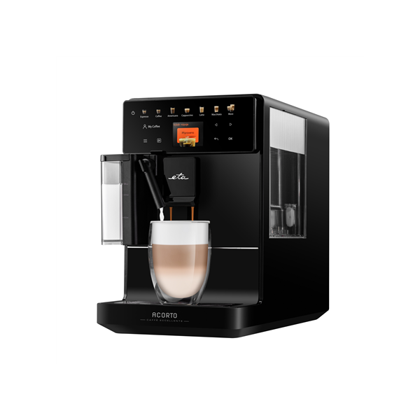 ETA | Coffee Machine | ETA918090000 Acorto | Pump pressure 19 bar | Built-in milk frother | Automatic | 1400 W | Black